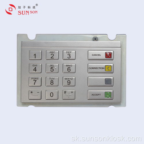 Vysokovýkonný šifrovací PIN kód pre platobný kiosk